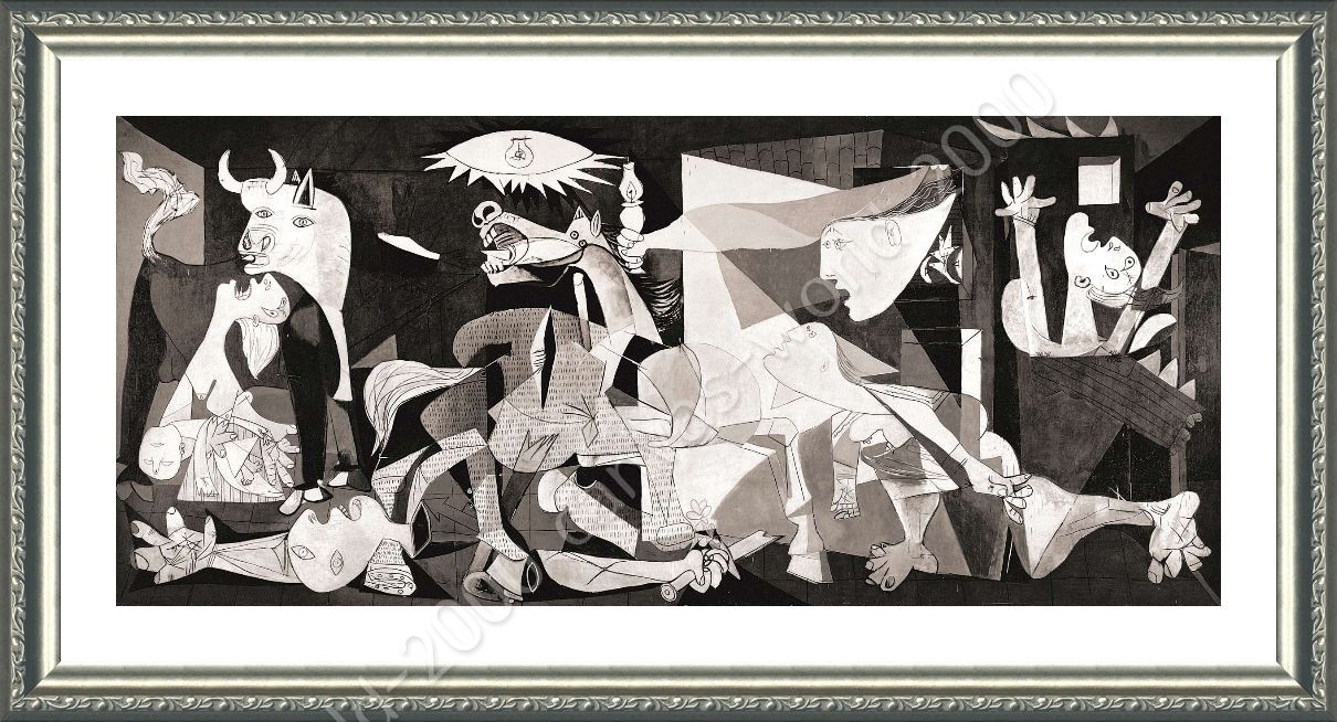 Pablo Picasso Guernica Wall Art Poster Print 