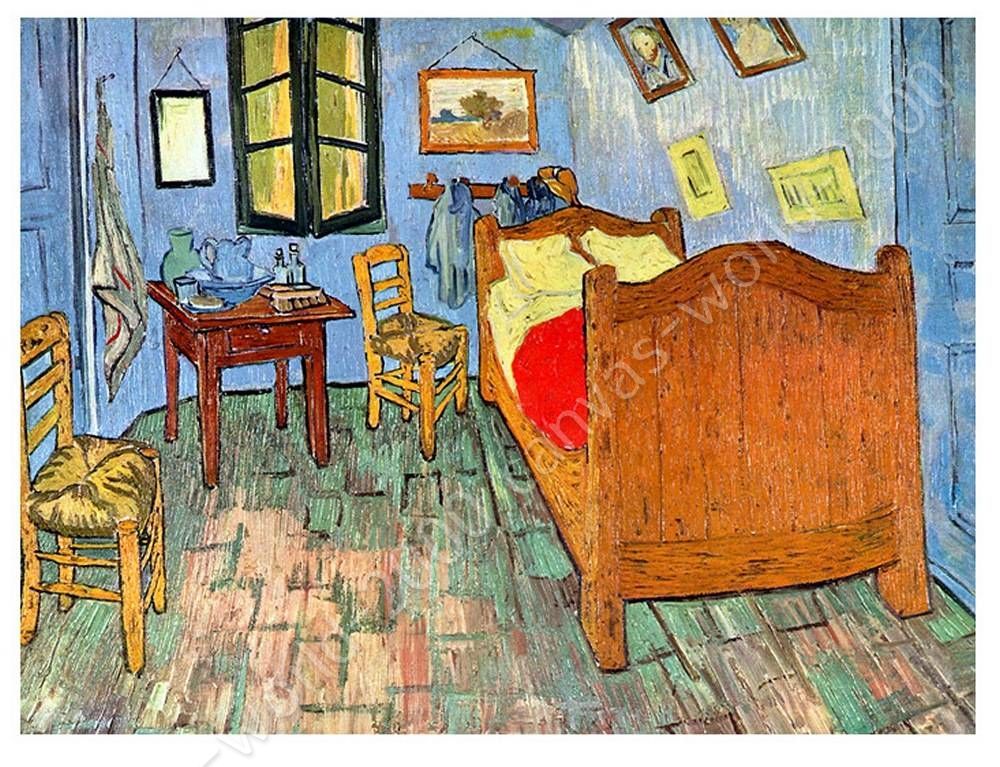 Details About Bedroom At Arles By Vincent Van Gogh Canvas Rolled Wall Art Picture Hd