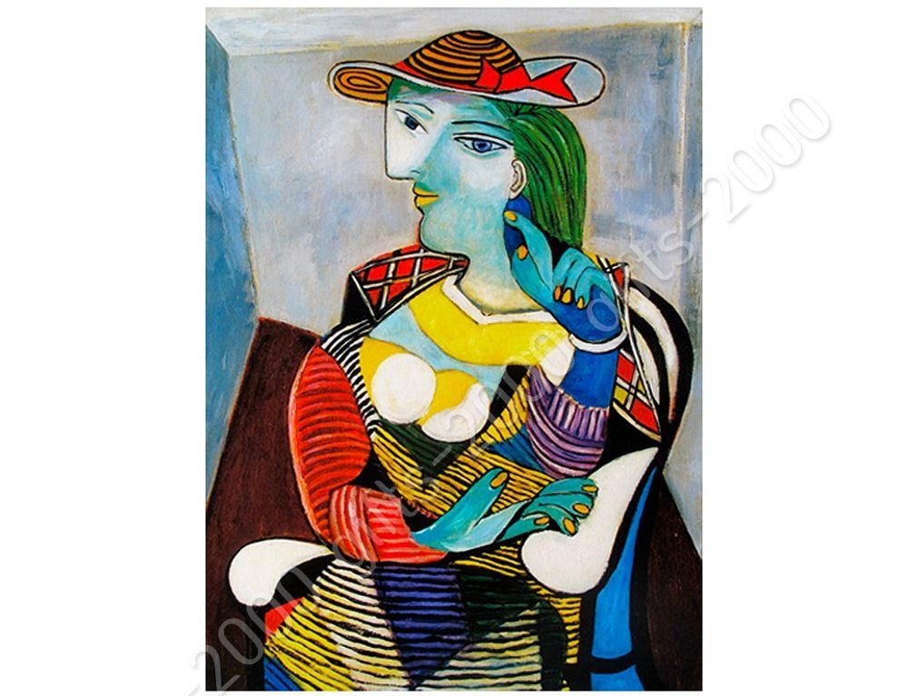 Marie Therese Walter by Pablo Picasso | Canvas (Rolled) | Wall art HD ...